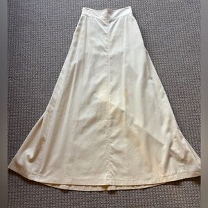 Isabel Marant Cream A-Line Skirt